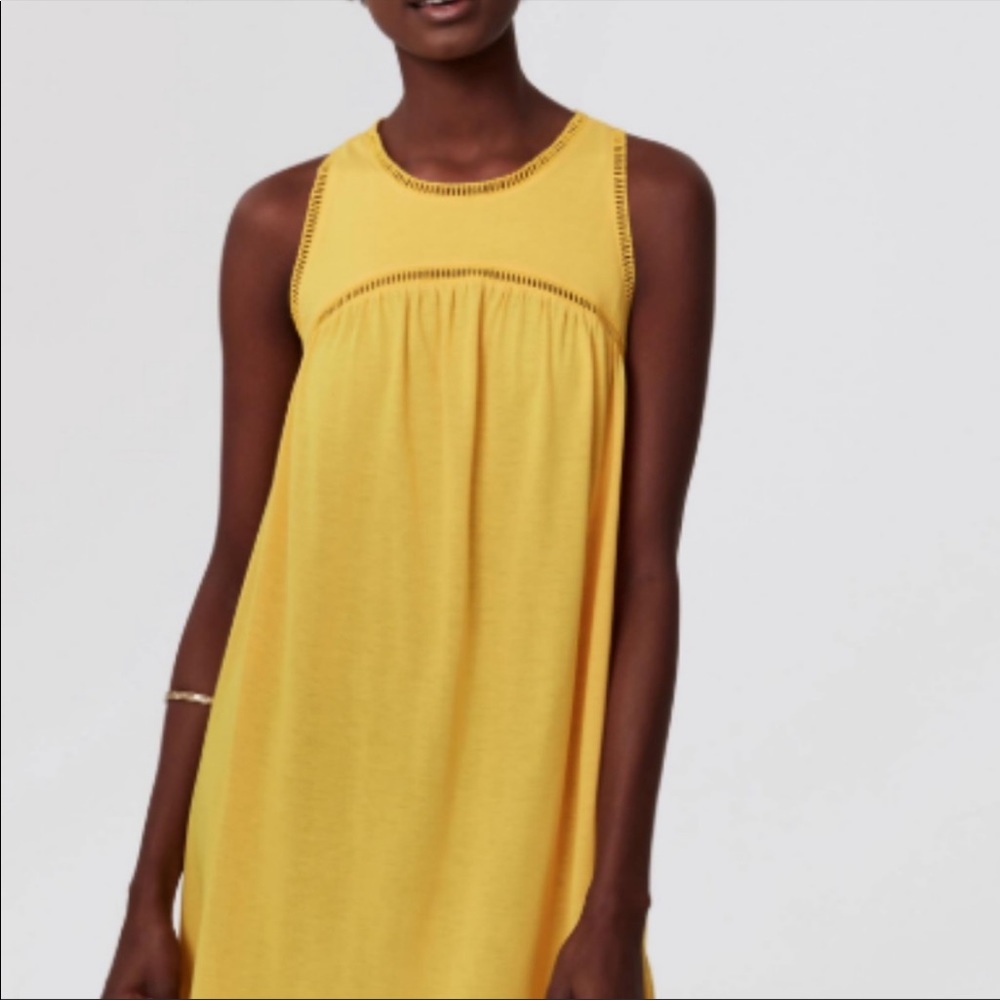 NWT LOFT Beach Yellow Cover-up in Marigold
